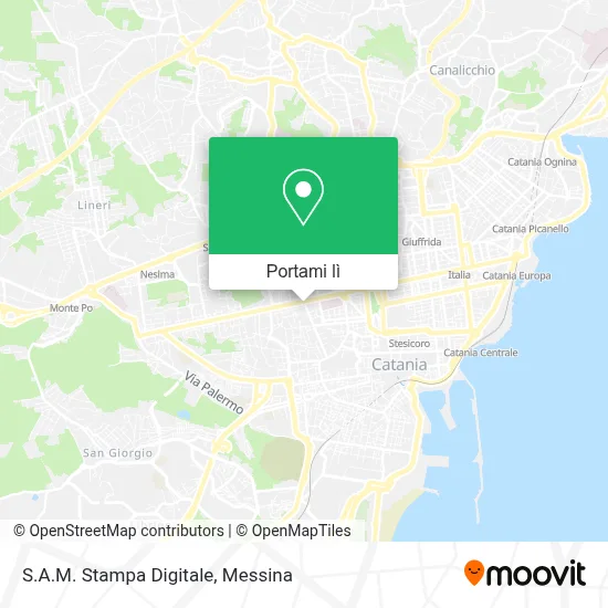 Mappa S.A.M. Stampa Digitale