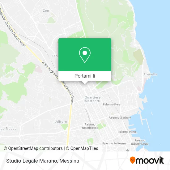 Mappa Studio Legale Marano