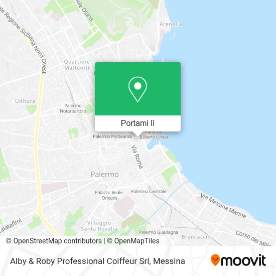 Mappa Alby & Roby Professional Coiffeur Srl