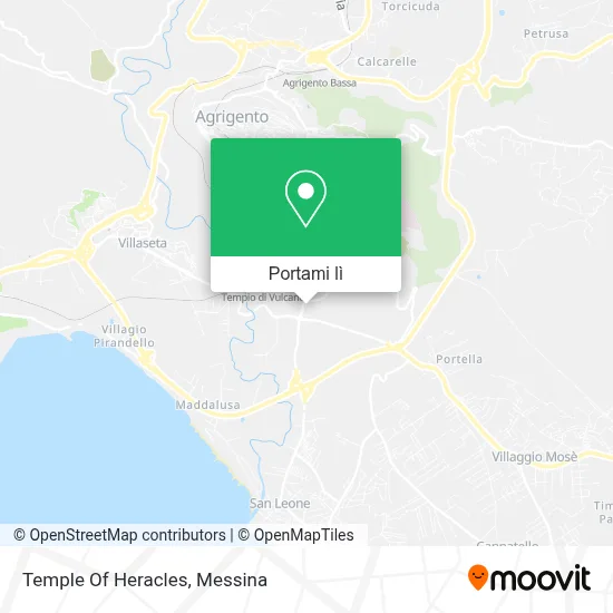 Mappa Temple Of Heracles