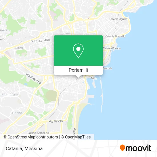 Mappa Catania