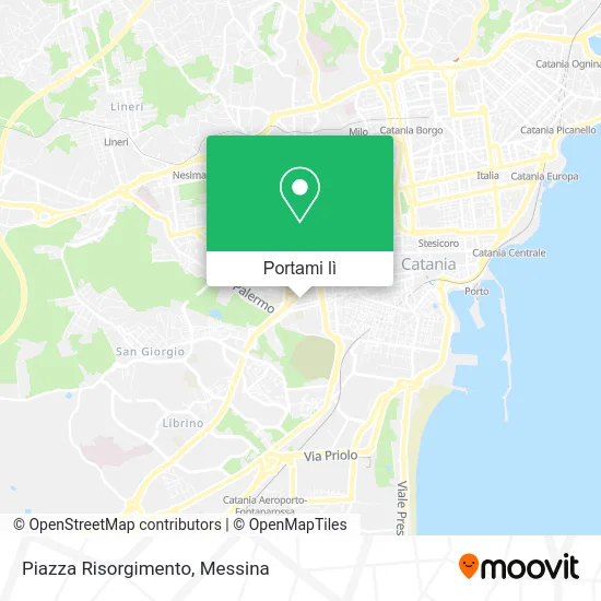 Mappa Piazza Risorgimento