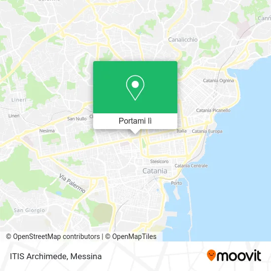 Mappa ITIS Archimede