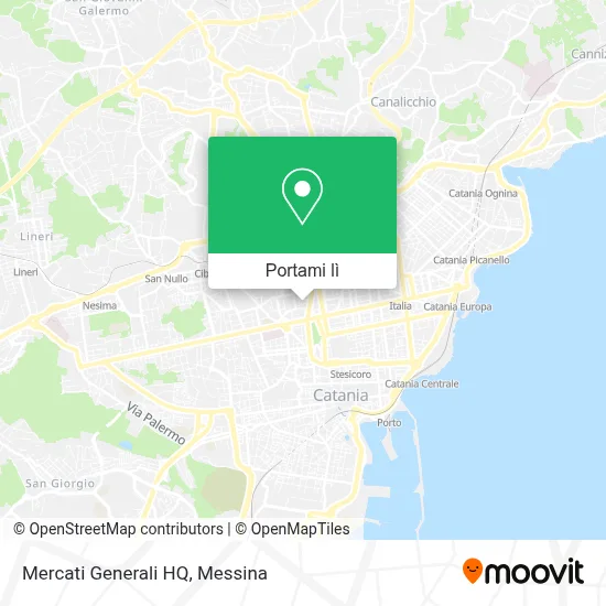 Mappa Mercati Generali HQ