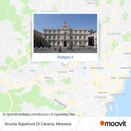 Mappa Scuola Superiore Di Catania