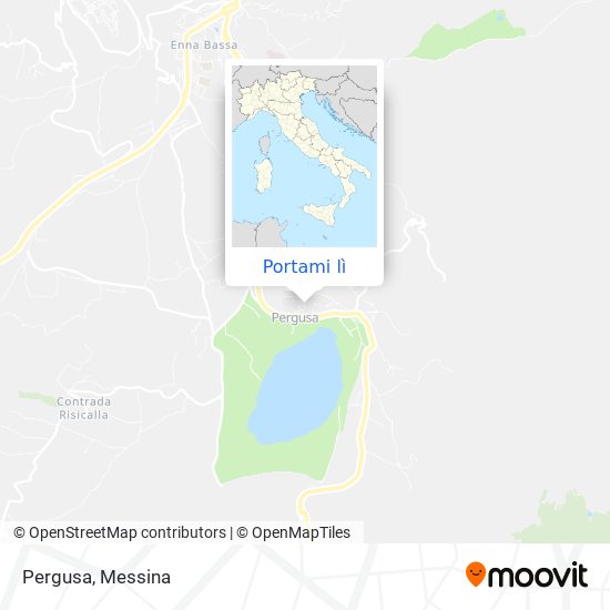 Mappa Pergusa