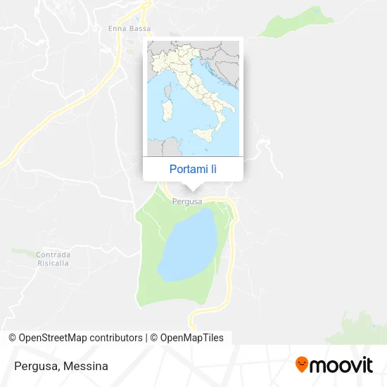 Mappa Pergusa