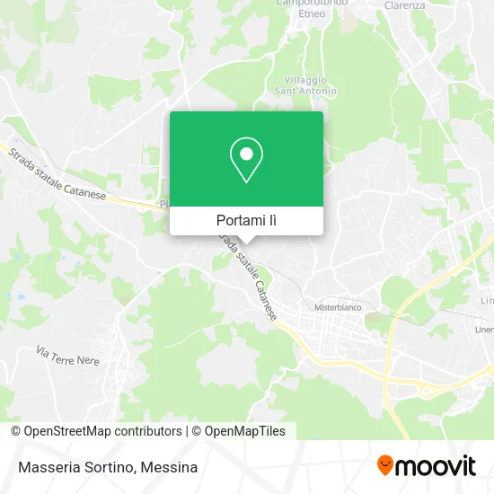 Mappa Masseria Sortino