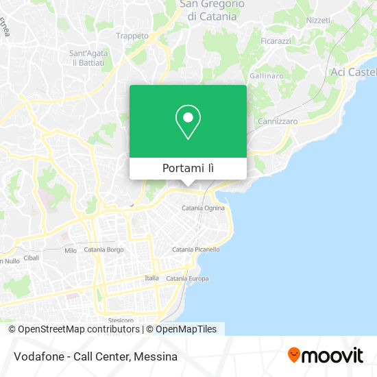 Mappa Vodafone - Call Center
