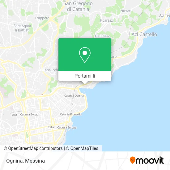 Mappa Ognina