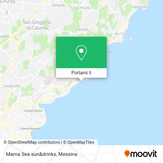 Mappa Mama Sea sun&drinks