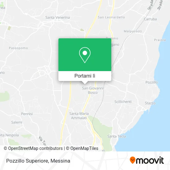 Mappa Pozzillo Superiore