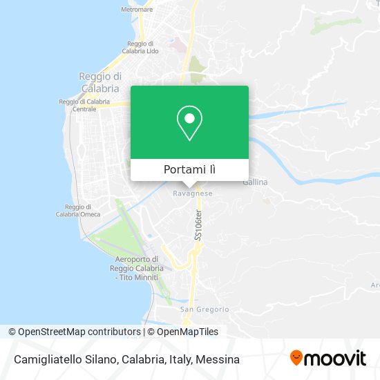 Mappa Camigliatello Silano, Calabria, Italy