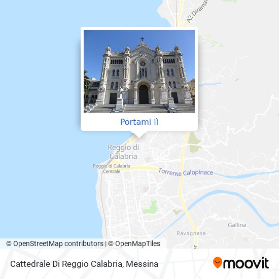 Mappa Cattedrale Di Reggio Calabria