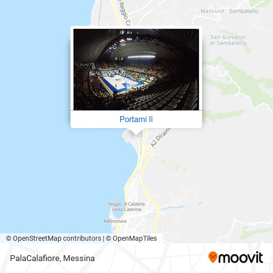 Mappa PalaCalafiore