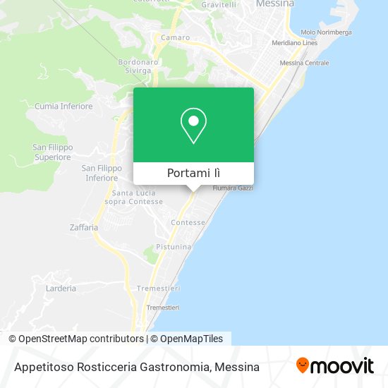 Mappa Appetitoso Rosticceria Gastronomia