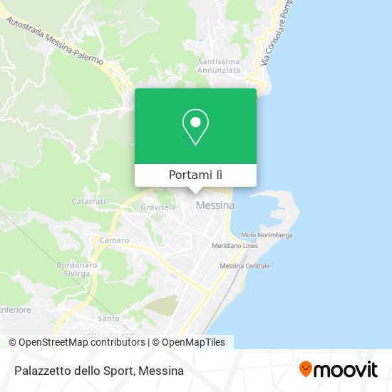 Mappa Palazzetto dello Sport