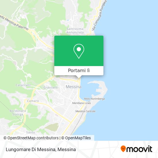 Mappa Lungomare Di Messina