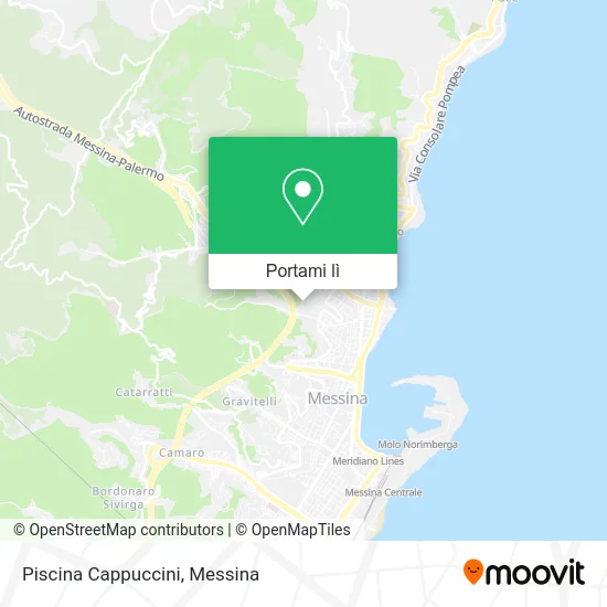 Mappa Piscina Cappuccini