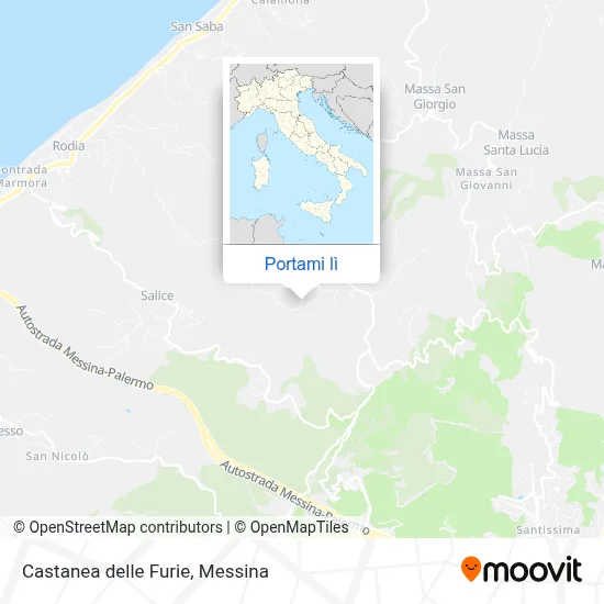 Mappa Castanea delle Furie