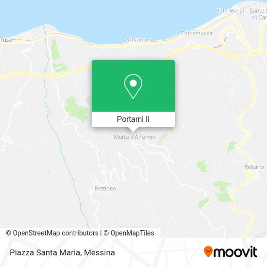 Mappa Piazza Santa Maria