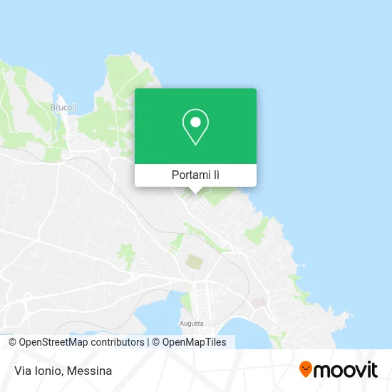 Mappa Via Ionio