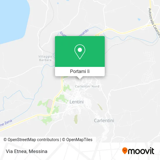 Mappa Via Etnea