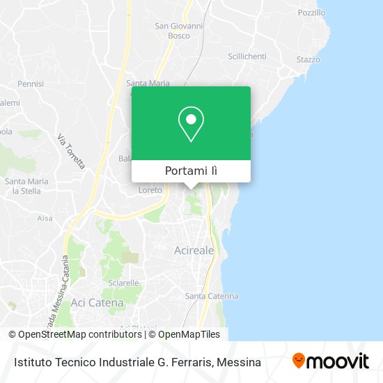 Mappa Istituto Tecnico Industriale G. Ferraris