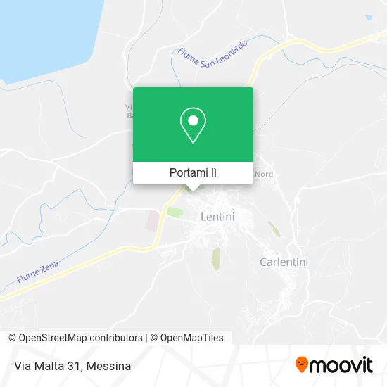 Mappa Via Malta 31