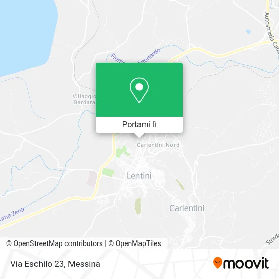 Mappa Via Eschilo 23
