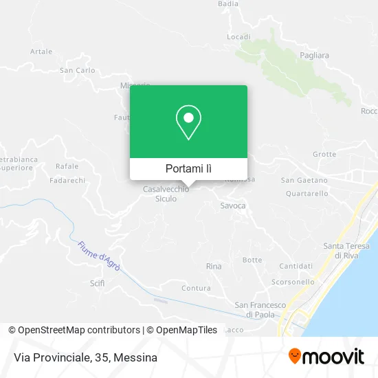 Mappa Via Provinciale, 35