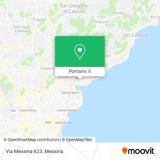 Mappa Via Messina 623