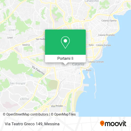 Mappa Via Teatro Greco 149