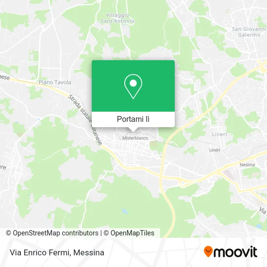 Mappa Via Enrico Fermi