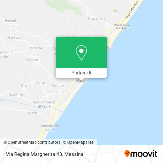 Mappa Via Regina Margherita 43