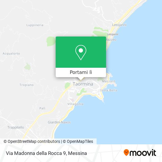 Mappa Via Madonna della Rocca 9