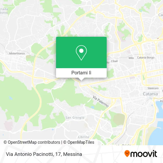 Mappa Via Antonio Pacinotti, 17