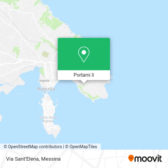 Mappa Via Sant'Elena