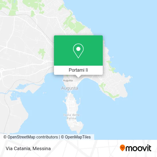Mappa Via Catania