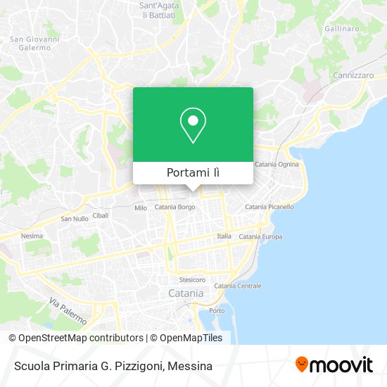 Mappa Scuola Primaria G. Pizzigoni