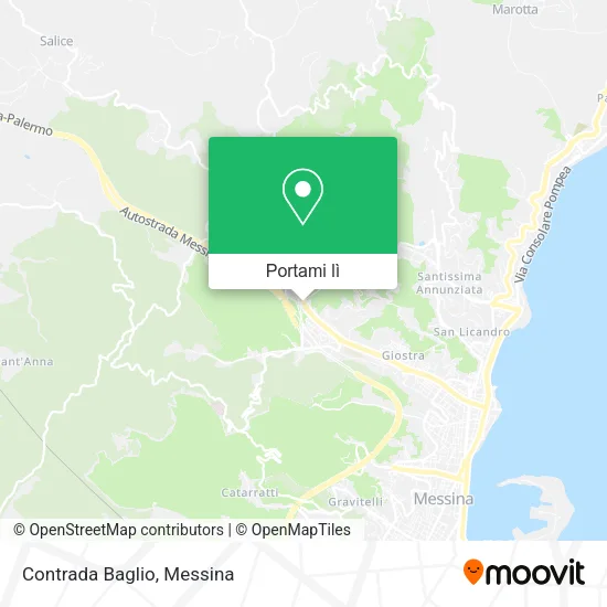 Mappa Contrada Baglio