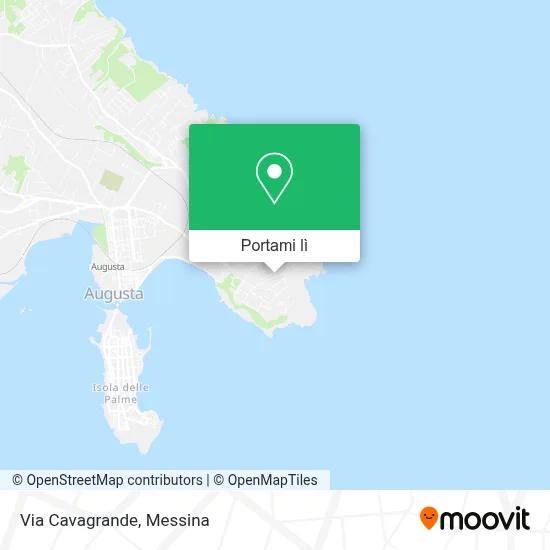 Mappa Via Cavagrande