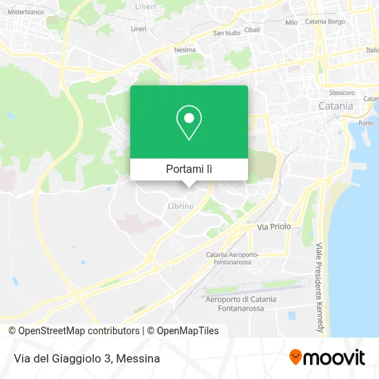 Mappa Via del Giaggiolo 3