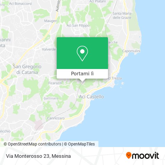 Mappa Via Monterosso 23