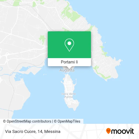 Mappa Via Sacro Cuore, 14