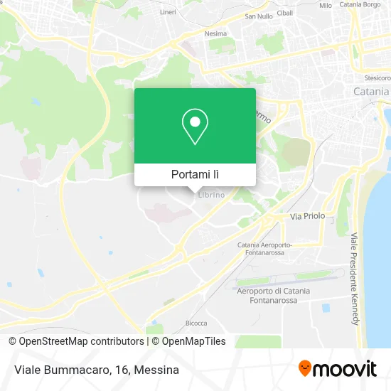 Mappa Viale Bummacaro, 16