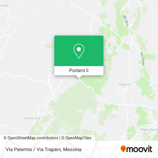 Mappa Via Palermo / Via Trapani