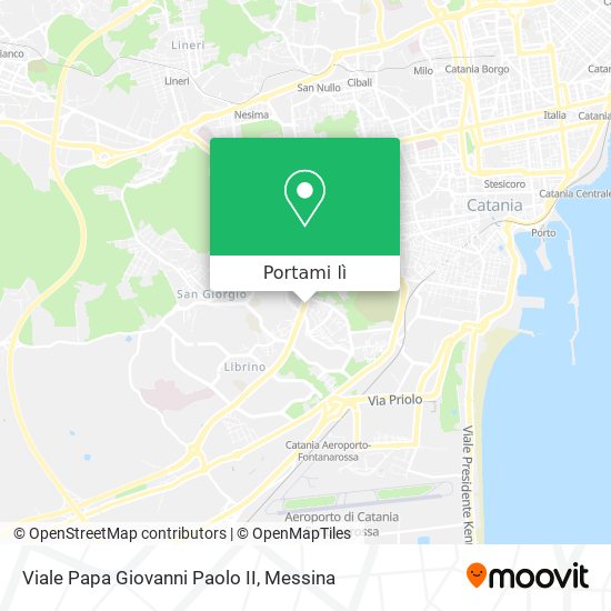 Mappa Viale Papa Giovanni Paolo II