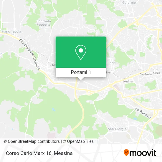 Mappa Corso Carlo Marx 16