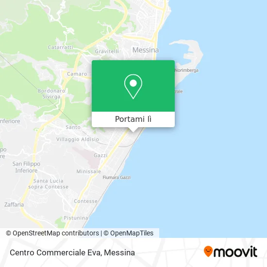 Mappa Centro Commerciale Eva